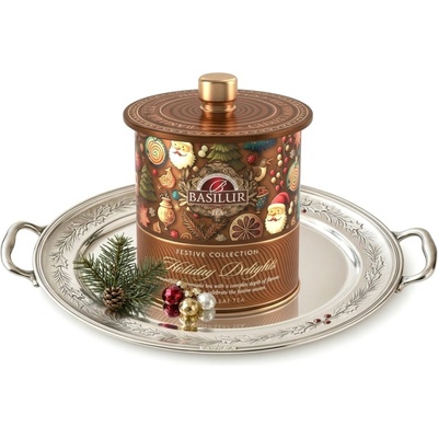Basilur Festive Tea Holiday Delights plech 75 g