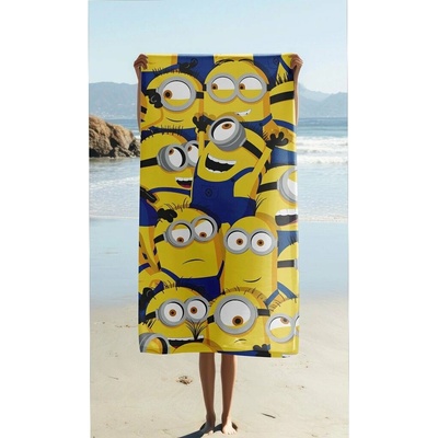 Jerry Fabrics osuška mimoni crowded 70 x 140 cm