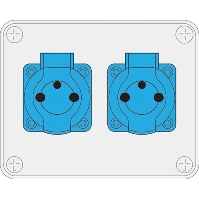 Rozvodnica zás. R-BOX, 2x250V
