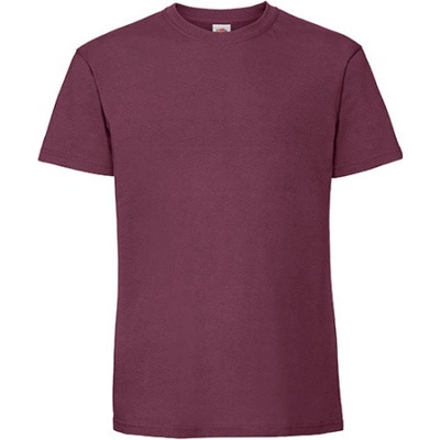 Fruit of the Loom pánské triko 61 422 0 Burgundy