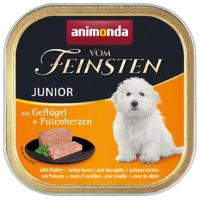 Animonda Vom Feinsten Puppy drůbeží a krůtí srdíčka 11 x 150 g – Hledejceny.cz