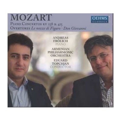 Wolfgang Amadeus Mozart: Piano Concertos KV 238 & 415 Overtures Le Nozze Di Figaro · Don Giovanni CD – Hledejceny.cz