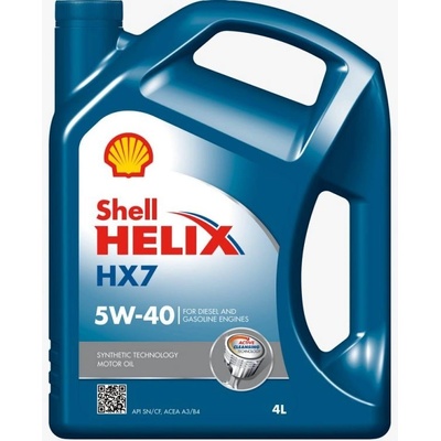 Shell Helix HX7 5W-40 4 l – Hledejceny.cz