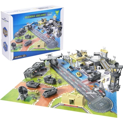 Wiky Vojenská základna set - český obal