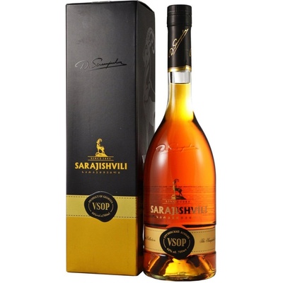Wine Brandy Sarajishvili VSOP gift box 40% 0,7 l (karton)
