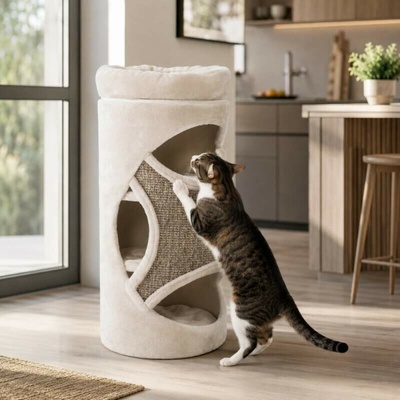 Trixie Škrábací válec pro kočky TOWER GRACIA 38 x 85 cm – Hledejceny.cz