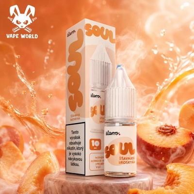 Klarro Soul Salts Šťavnatá Broskyňa 10 ml 20 mg