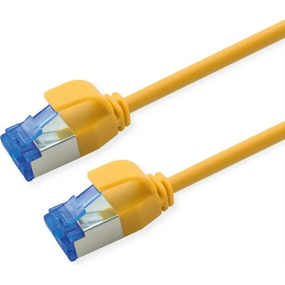 Roline 21.15.4325 RJ45 CAT 6A S/FTP 5m žlutý