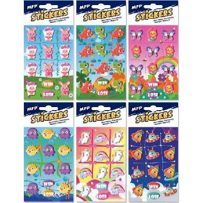 Unipap samolepky zvířátka mix 80 x 120 mm 6001 1032385 526502