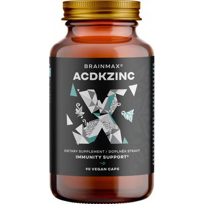 BrainMax ACDKZINC 90 rostlinných kapslí