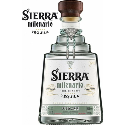 Sierra Milenario Fumado 100% Agave 41,5% 0,7 l (holá láhev)