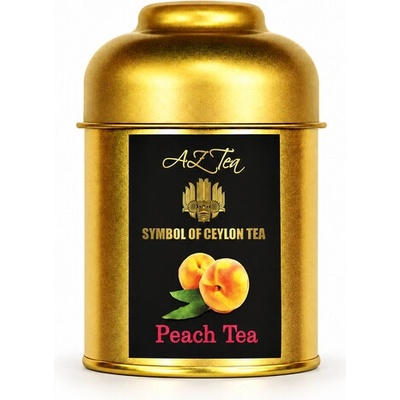 Az-teas Černý čaj Premium Peach Tea sypaný 50 g