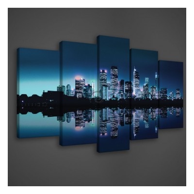 Obraz na plátne viacdielny - OB3381 - New York 100cm x 60cm - S17