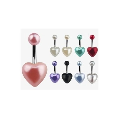Piercingate Piercing do pupíku srdíčko PBP00284