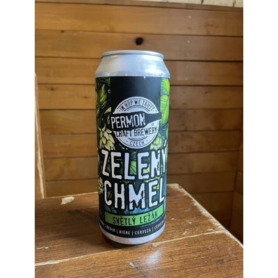 Permon Zelený chmel 11° 0,5 l (plech)