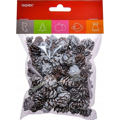 Arpex Vianočná Guľa čipkovaná Anjelik 2 cm 25 ks