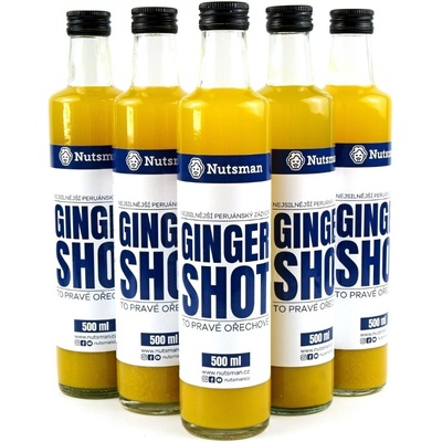 Nutsman Ginger Shot 5 x 0,5 l