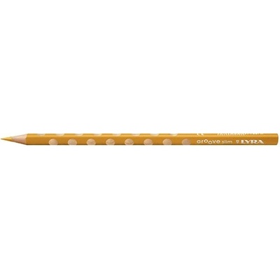 Groove Slim trojhranná tenká farebná ceruzka zlatá 2820083