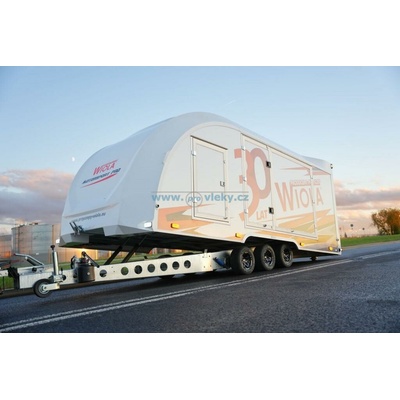 Wiola Přívěs Cargo Motorsport 550 PRO 3500kg skříňový autopřepravník – Hledejceny.cz