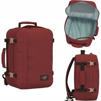 CabinZero Classic Sangria red 36 L