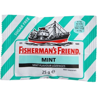 Fishermans Friend bonbóny dia mint 25 g