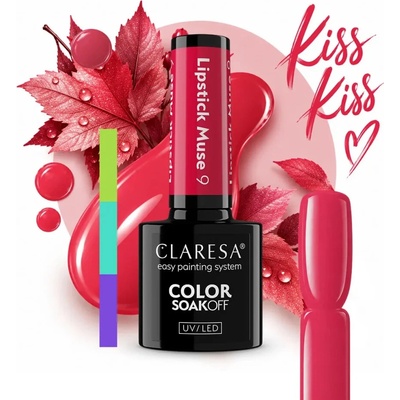 Claresa Gél lak Lipstick Muse 9 5 g