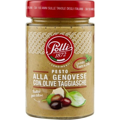 Polli pesto alla genovese bazalkové pesto s olivami taggiasche 190g