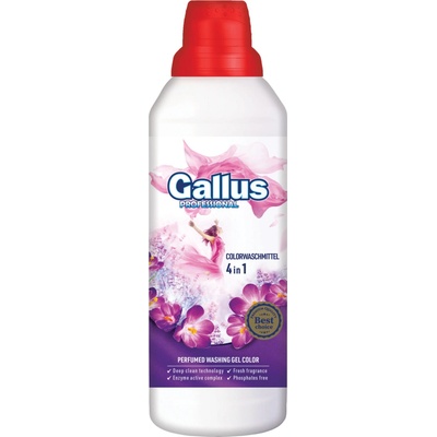 Gallus Color 4v1 prací gel na barevné prádlo 1 l