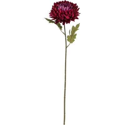 Bloomingville Umelá kvetina Chrysantemum Red 61 cm