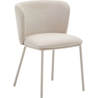 Kave Home Ciselia Béžová s béžovou podnoží