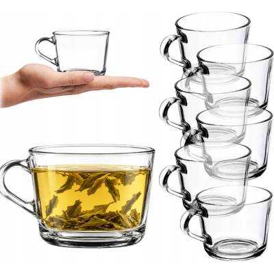 Kadax Sklenice na kávu 6 x 270 ml