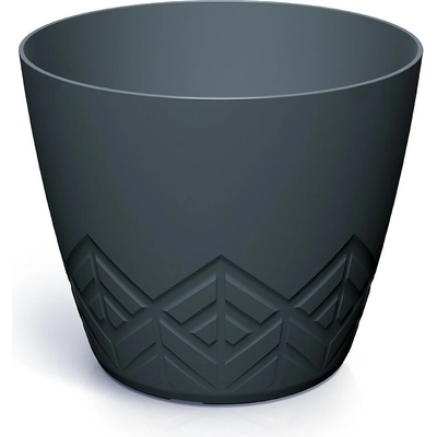 Prosperplast Květináč Areca antracit, 15,8 cm