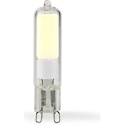 NEDIS LED žárovka/ G9/ 4 W/ 220 V/ 400 lm/ 2700 K/ teplá bílá