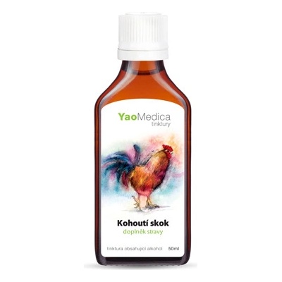 YaoMedica Kohoutí skok tinktura z čínských bylinek 50 ml