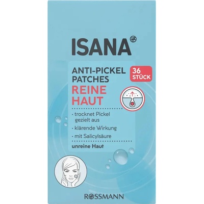 ISANA Náplasti na akné 36 ks