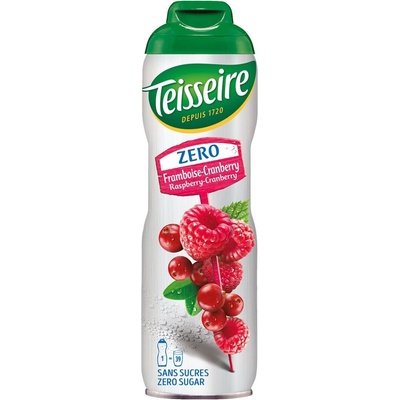 Teisseire raspberry & cranberry 0% 600 ml