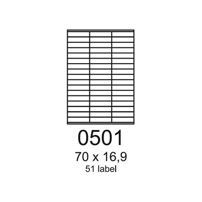 Rayfilm R01000501F biele A4 1000 list.