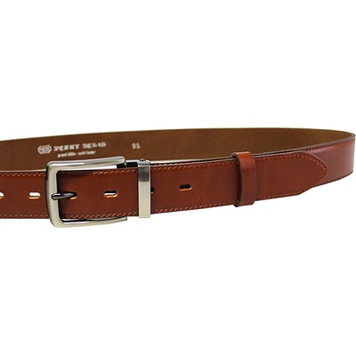 Penny Belts pánský kožený společenský opasek 35-020-2-43 hnědý – Hledejceny.cz