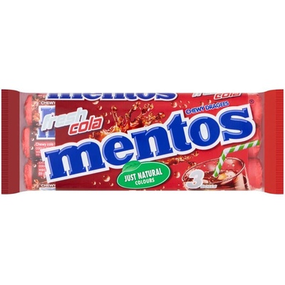 Mentos Fresh Cola 3 x 37,5 g