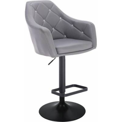 LuxuryForm Design Roma na čiernom tanieri / šedá