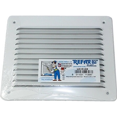 Refax 193 x 165 mm Bílá pozink