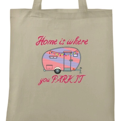 Dámská taška Home is where you park it