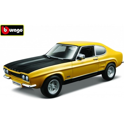 Bburago Classic Ford Capri RS2600 1970 žltá 1:32