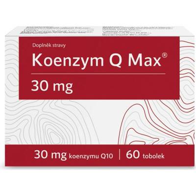 Koenzym Q Max 30 mg 60 tobolek – Hledejceny.cz
