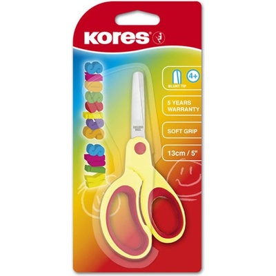 Kores Nůžky Kores dětské 13 cm zaoblené špičky děti od 4 let – Hledejceny.cz