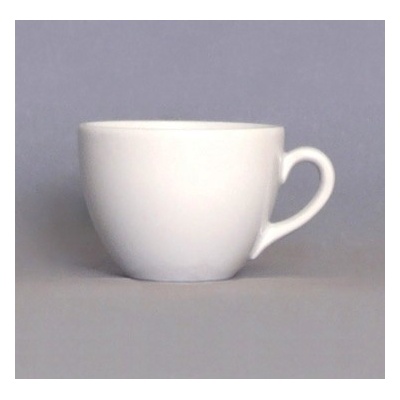 Dubí Český porcelán Šálka biela Milada 25 250 ml