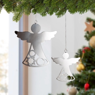 Gilde Závěsná dekorace Anděl Adriel, 14 cm