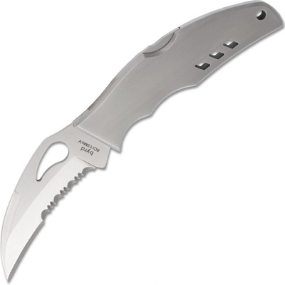 Spyderco Crossbill Stainless Steel CombinationEdge BY07PS