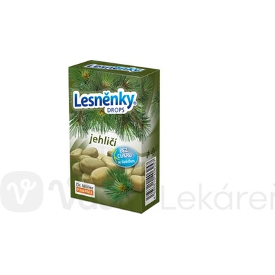 DR. MÜLLER Lesnenky drops ihličie bez cukru 38 g