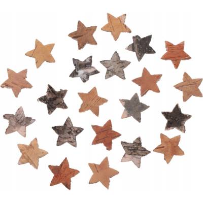 Trend-Deco Sady hviezdičiek 3 cm, 21 ks